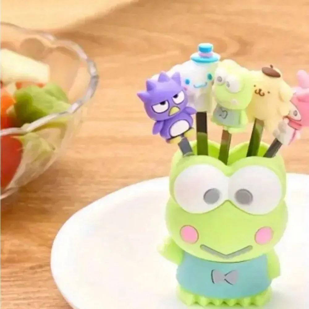 Keroppi Mini Fruit/Salad Fork 5 Piece Set